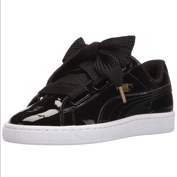 Puma Shoes - ✨ASHLEY TERK ITEM✨ Puma Basket Patent Sneakers